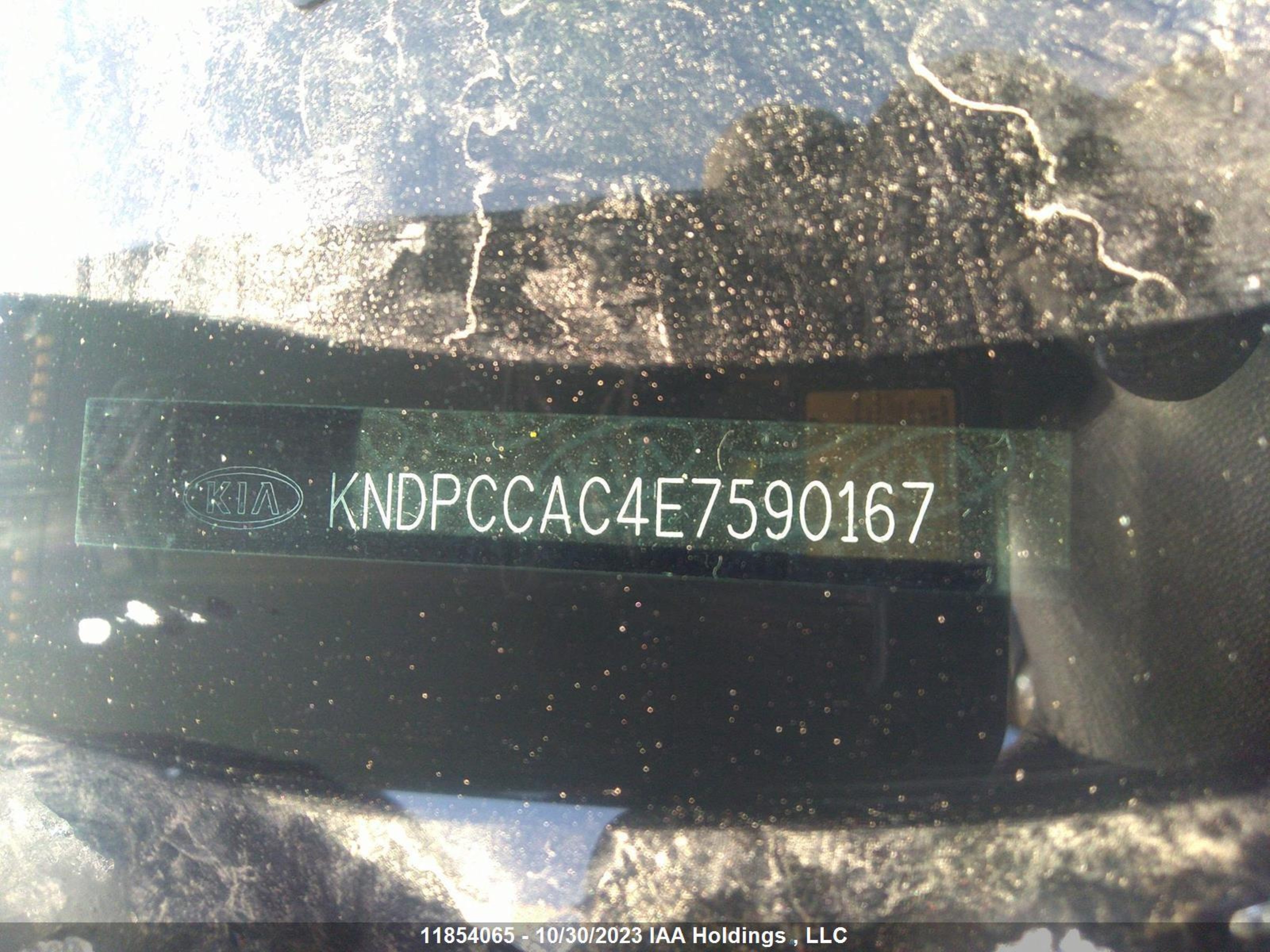 Photo 11 VIN: KNDPCCAC4E7590167 - KIA SPORTAGE 