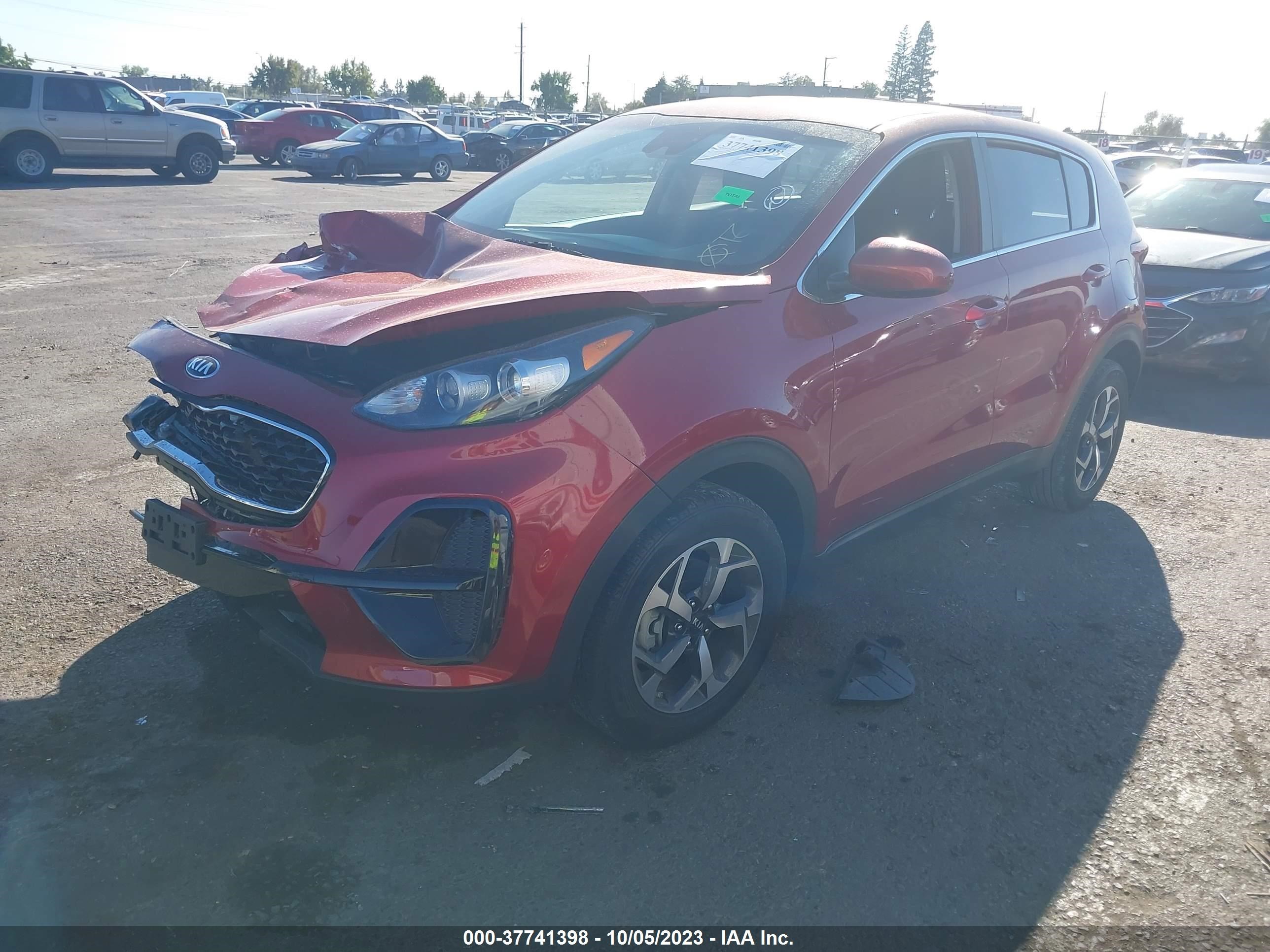 Photo 1 VIN: KNDPM3AC1M7862461 - KIA SPORTAGE 