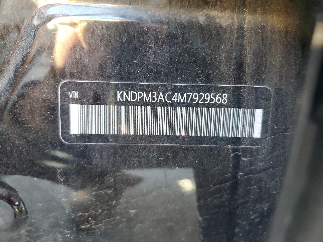 Photo 12 VIN: KNDPM3AC4M7929568 - KIA SPORTAGE 