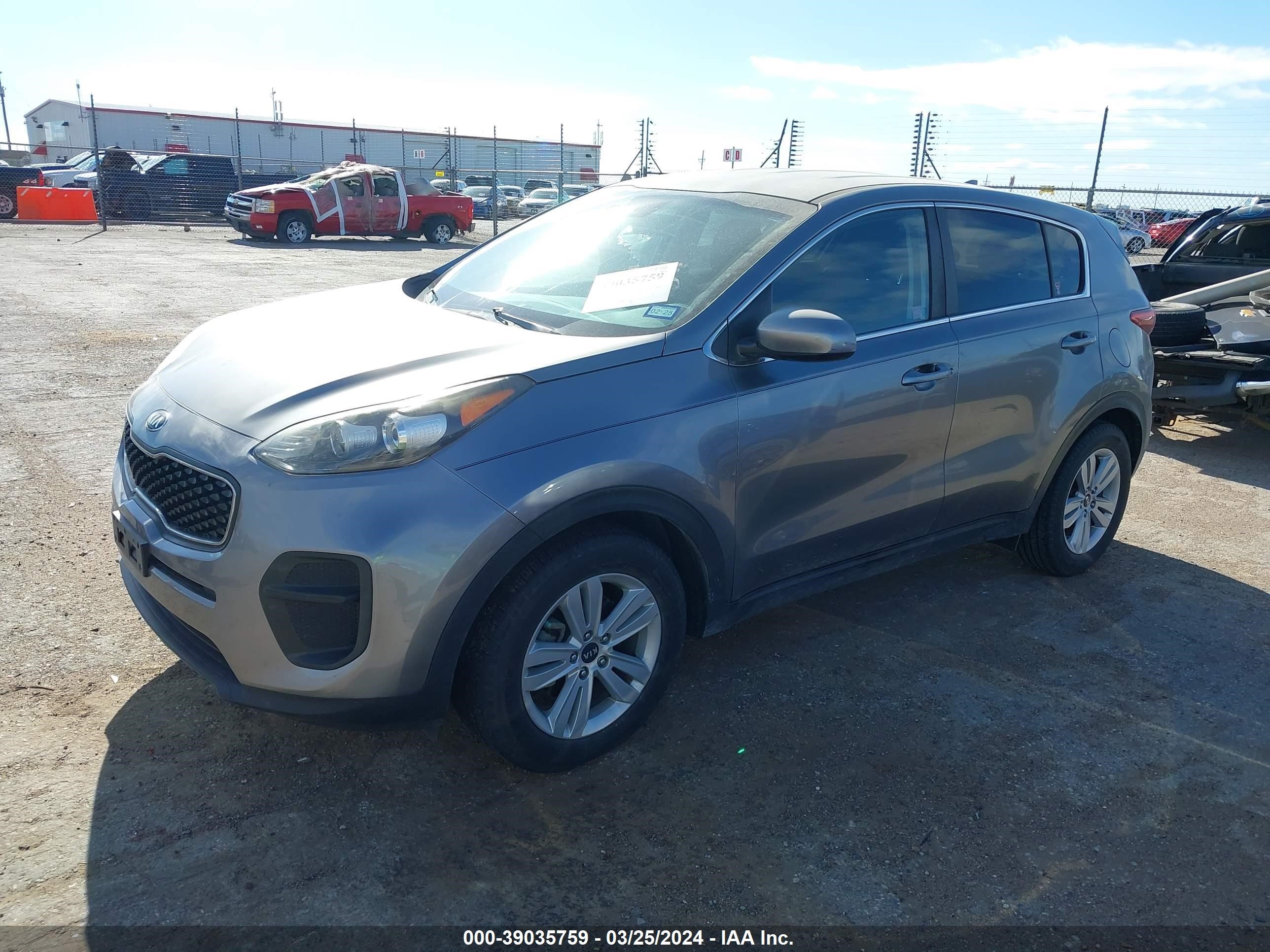 Photo 1 VIN: KNDPM3AC5H7185615 - KIA SPORTAGE 