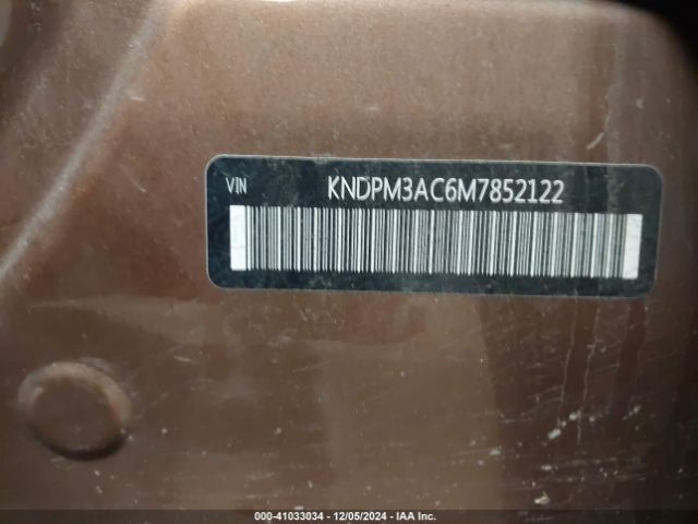 Photo 8 VIN: KNDPM3AC6M7852122 - KIA SPORTAGE 