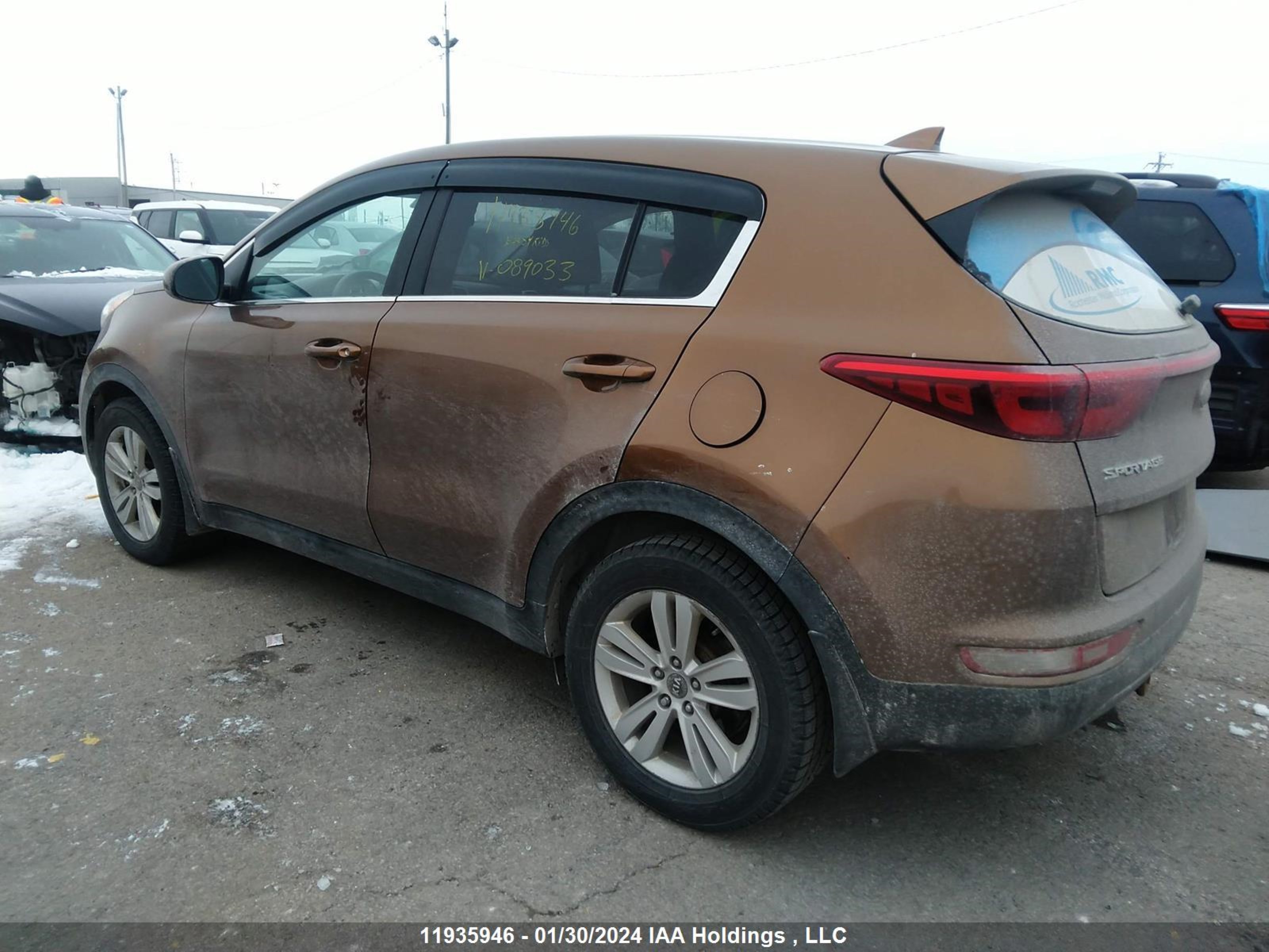 Photo 2 VIN: KNDPM3AC7H7089033 - KIA SPORTAGE 