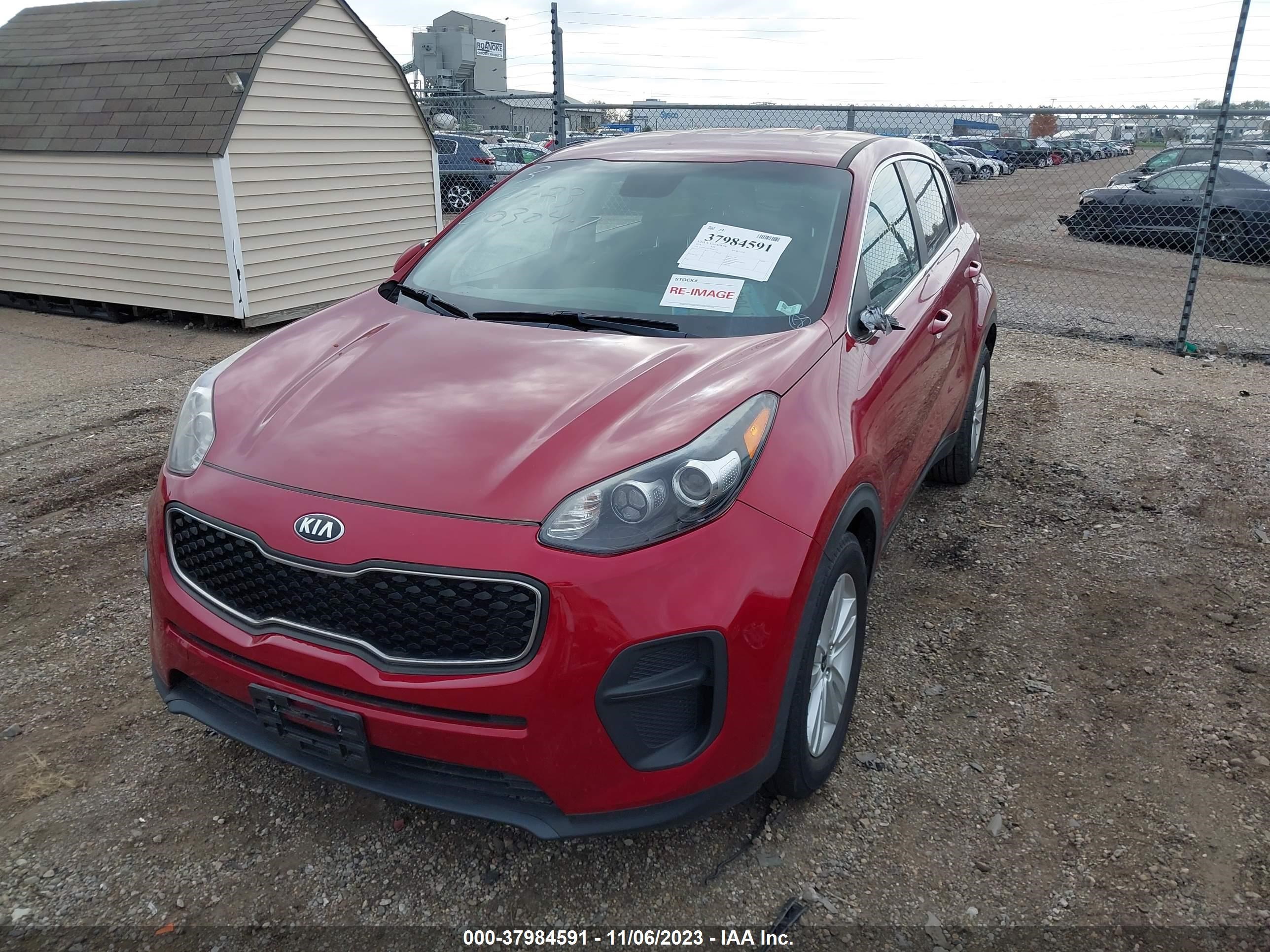 Photo 1 VIN: KNDPM3AC7J7382419 - KIA SPORTAGE 