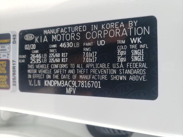 Photo 9 VIN: KNDPM3AC9L7816701 - KIA SPORTAGE L 