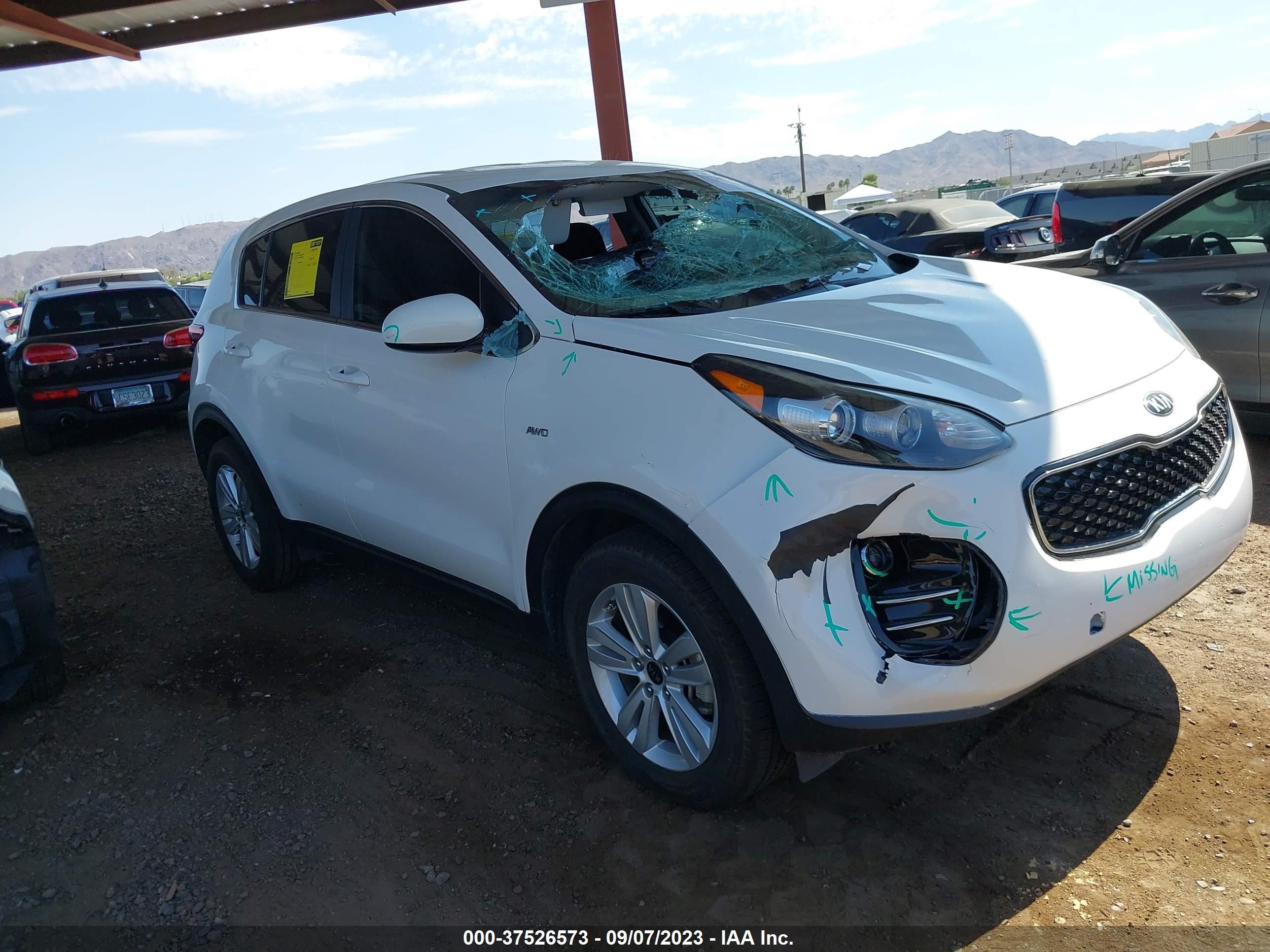 Photo 0 VIN: KNDPMCAC0H7266800 - KIA SPORTAGE 