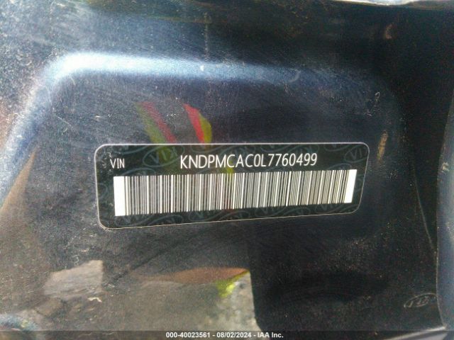 Photo 8 VIN: KNDPMCAC0L7760499 - KIA SPORTAGE 