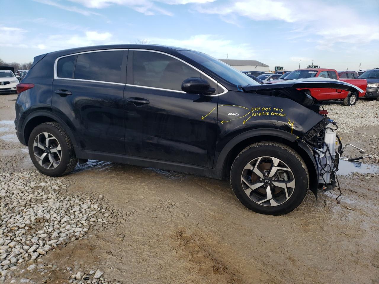 Photo 3 VIN: KNDPMCAC0M7927302 - KIA SPORTAGE 