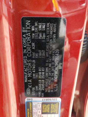 Photo 13 VIN: KNDPMCAC1H7161439 - KIA SPORTAGE 