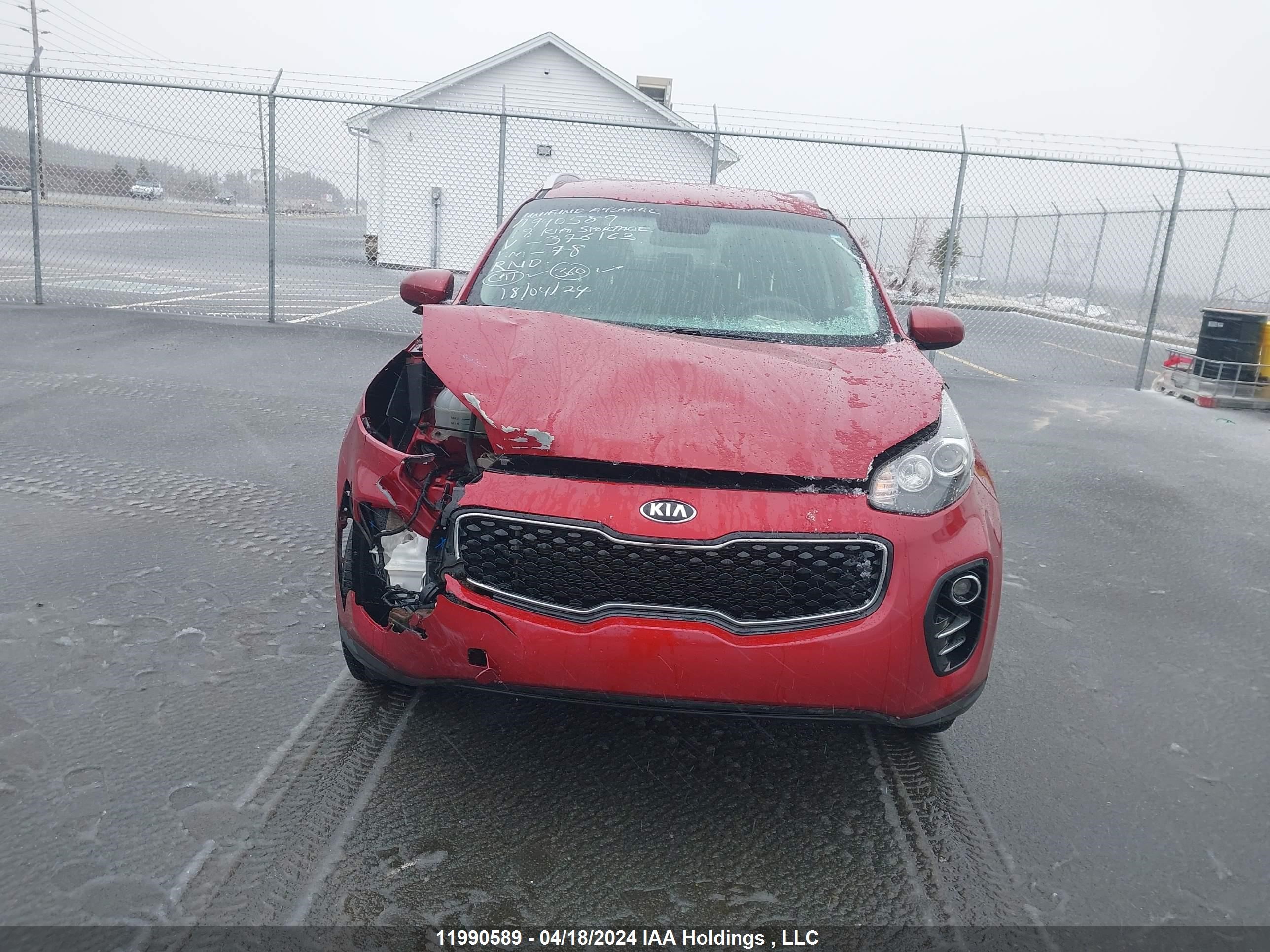 Photo 12 VIN: KNDPMCAC1J7376163 - KIA SPORTAGE 