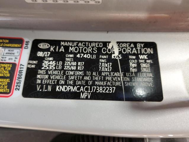 Photo 12 VIN: KNDPMCAC1J7382237 - KIA SPORTAGE 