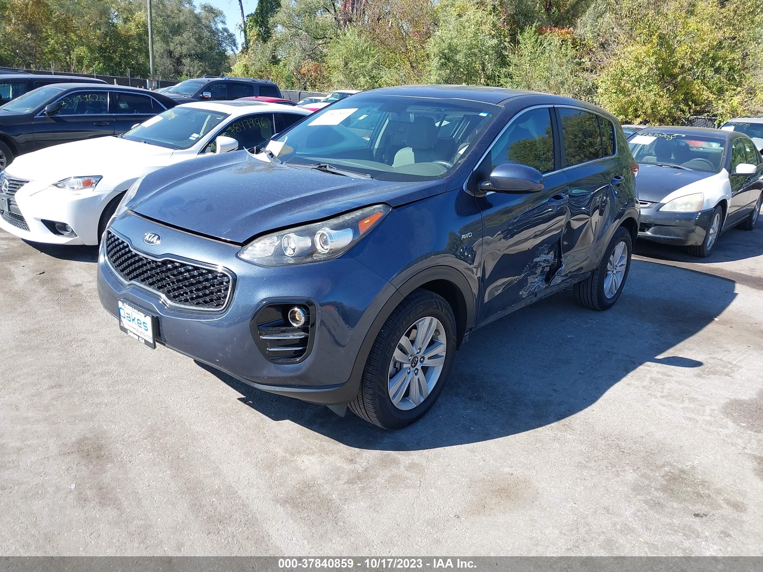 Photo 1 VIN: KNDPMCAC2H7201219 - KIA SPORTAGE 