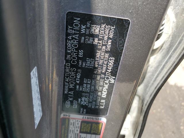 Photo 12 VIN: KNDPMCAC2J7440663 - KIA SPORTAGE L 