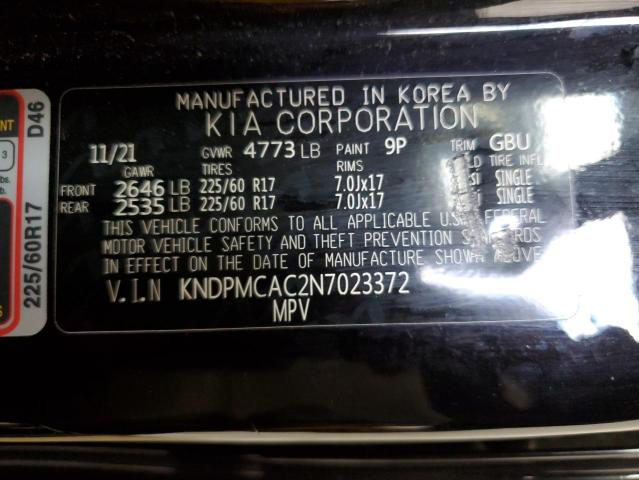 Photo 11 VIN: KNDPMCAC2N7023372 - KIA SPORTAGE 