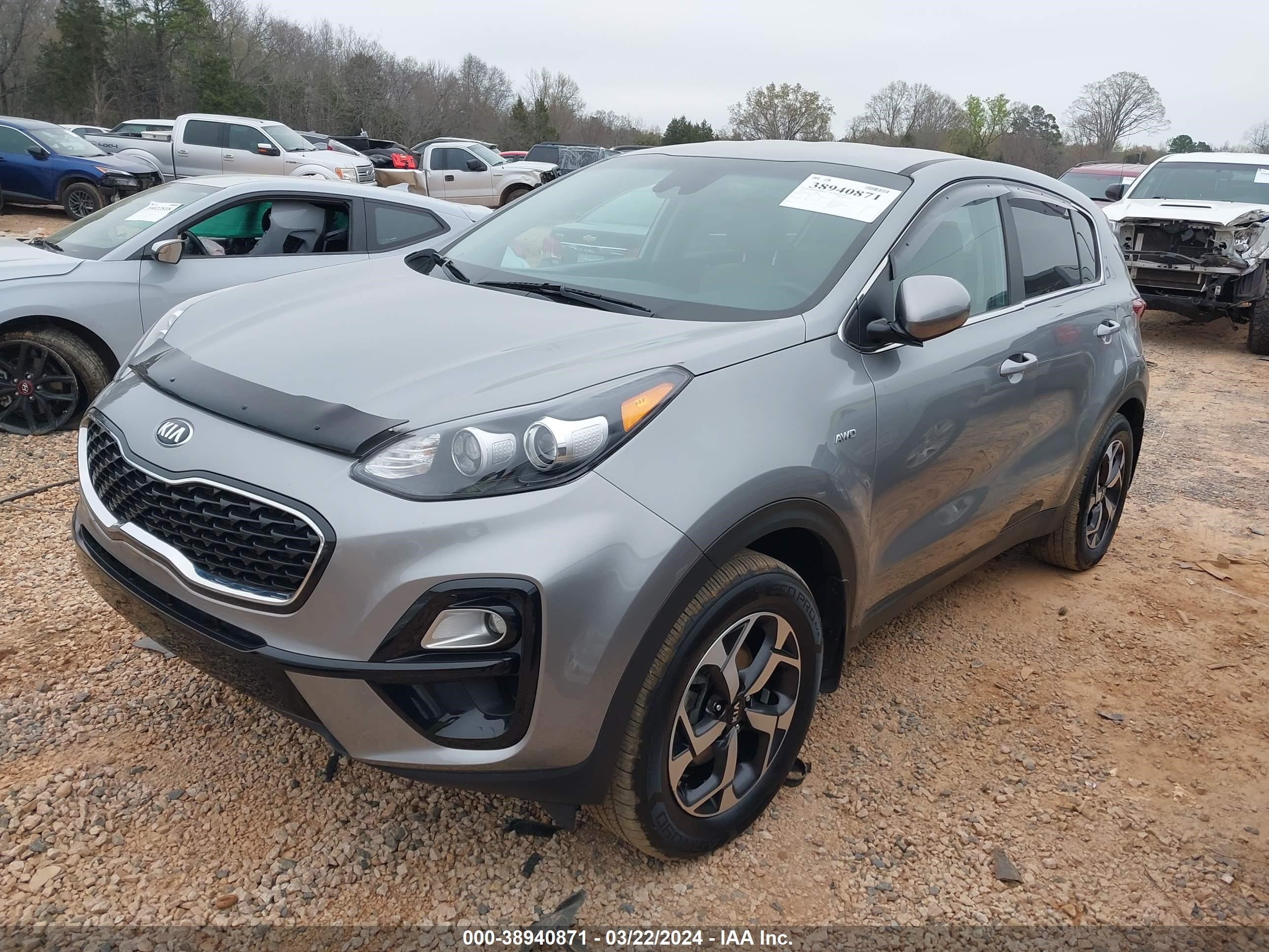 Photo 1 VIN: KNDPMCAC3N7985745 - KIA SPORTAGE 