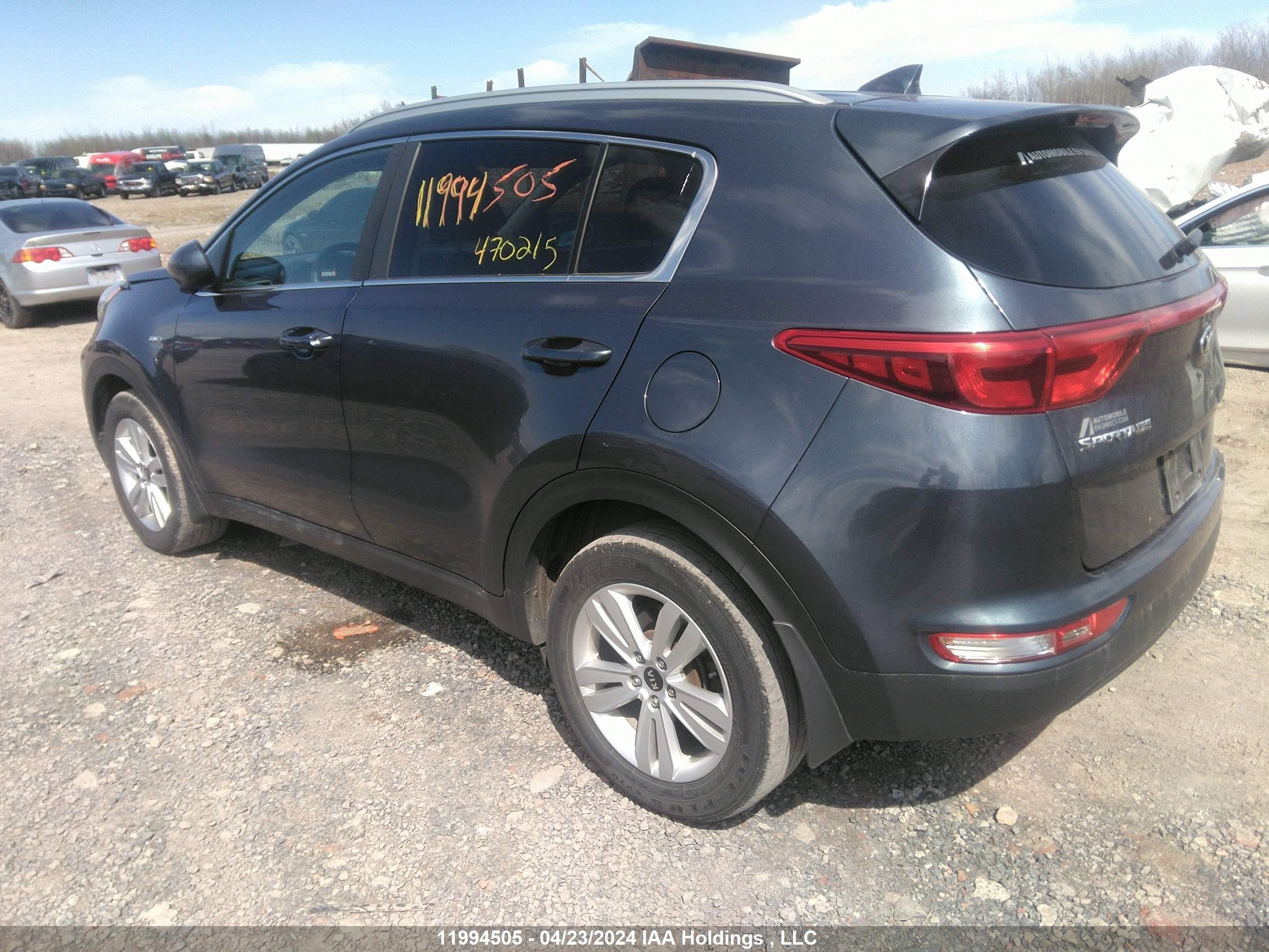 Photo 2 VIN: KNDPMCAC4J7470215 - KIA SPORTAGE 