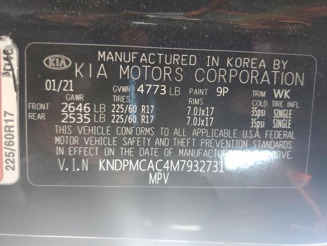 Photo 11 VIN: KNDPMCAC4M7932731 - KIA SPORTAGE 