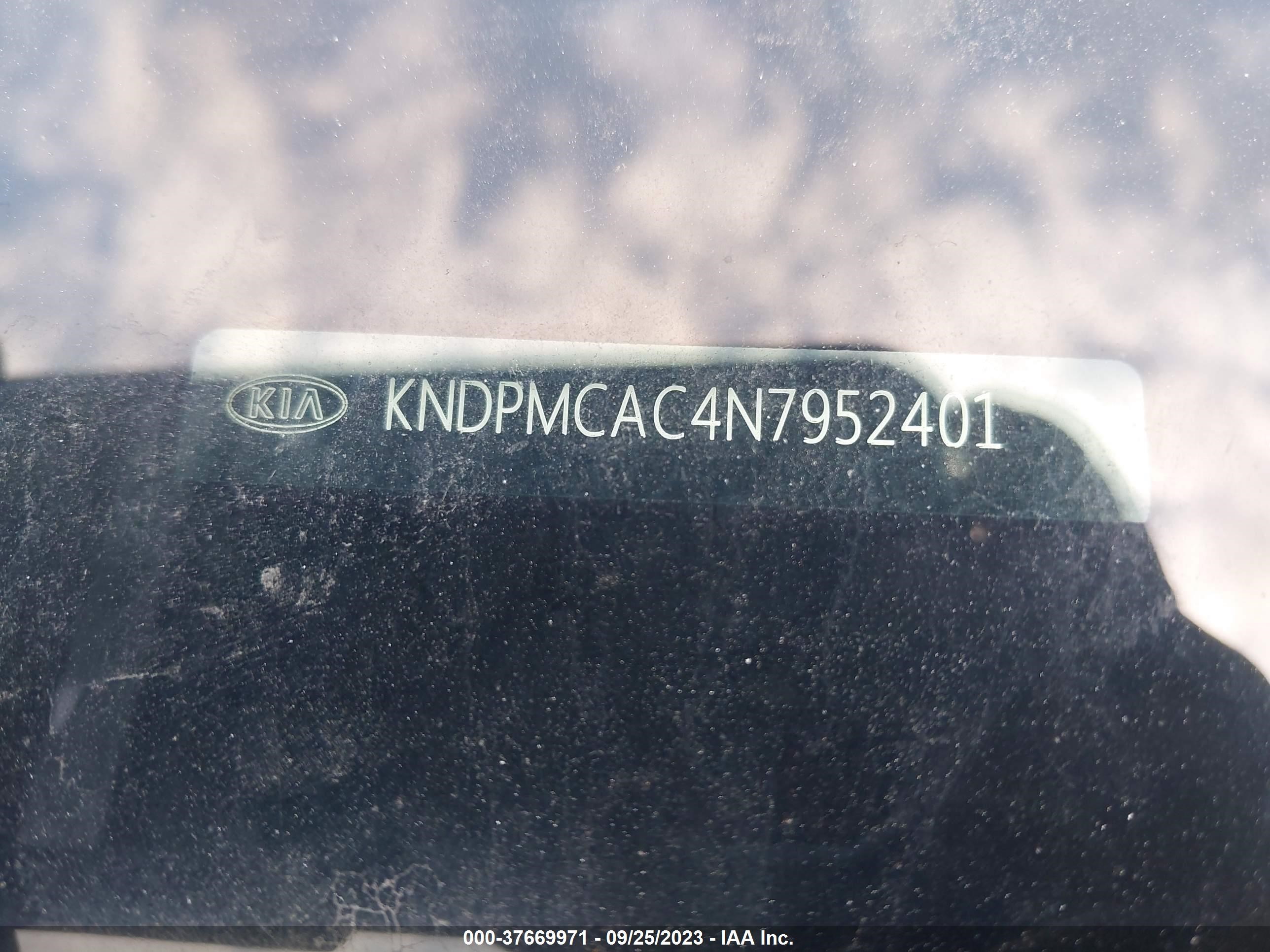 Photo 8 VIN: KNDPMCAC4N7952401 - KIA SPORTAGE 