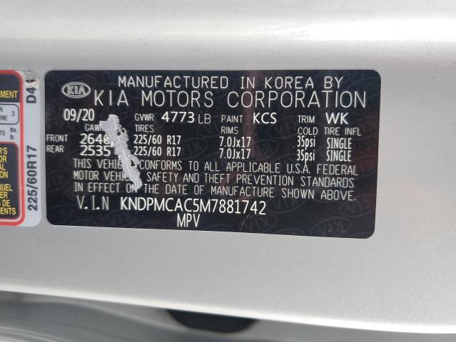 Photo 13 VIN: KNDPMCAC5M7881742 - KIA SPORTAGE 