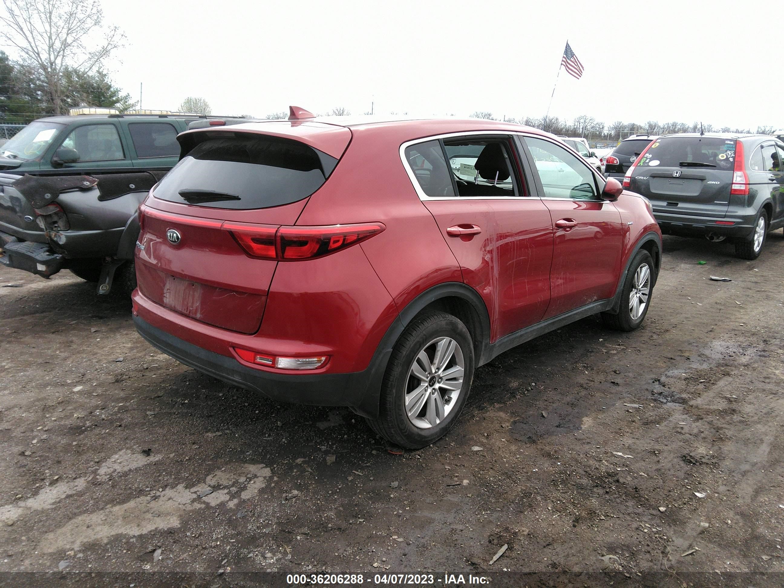 Photo 3 VIN: KNDPMCAC6H7228309 - KIA SPORTAGE 