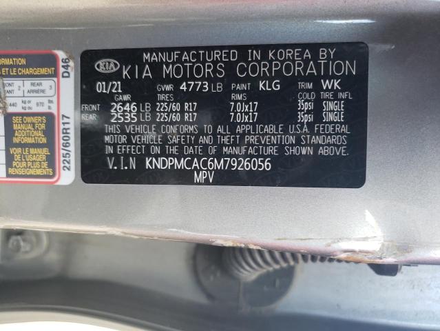 Photo 12 VIN: KNDPMCAC6M7926056 - KIA SPORTAGE 