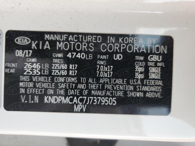 Photo 12 VIN: KNDPMCAC7J7379505 - KIA SPORTAGE 