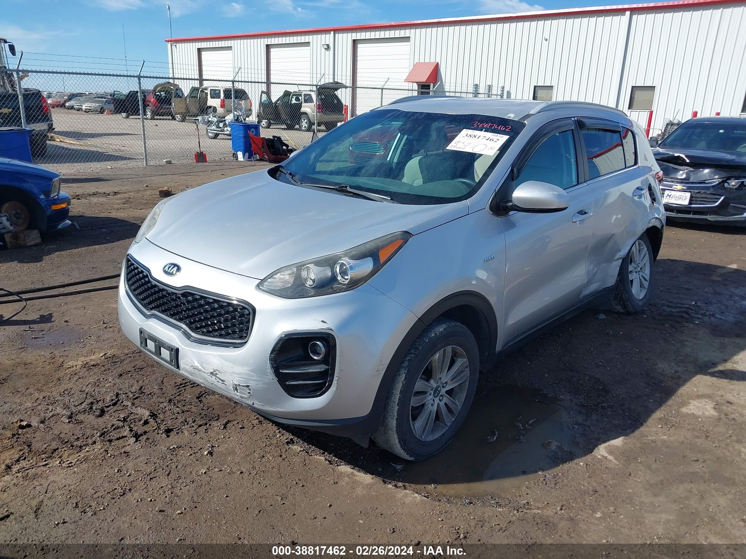 Photo 1 VIN: KNDPMCAC8H7073763 - KIA SPORTAGE 