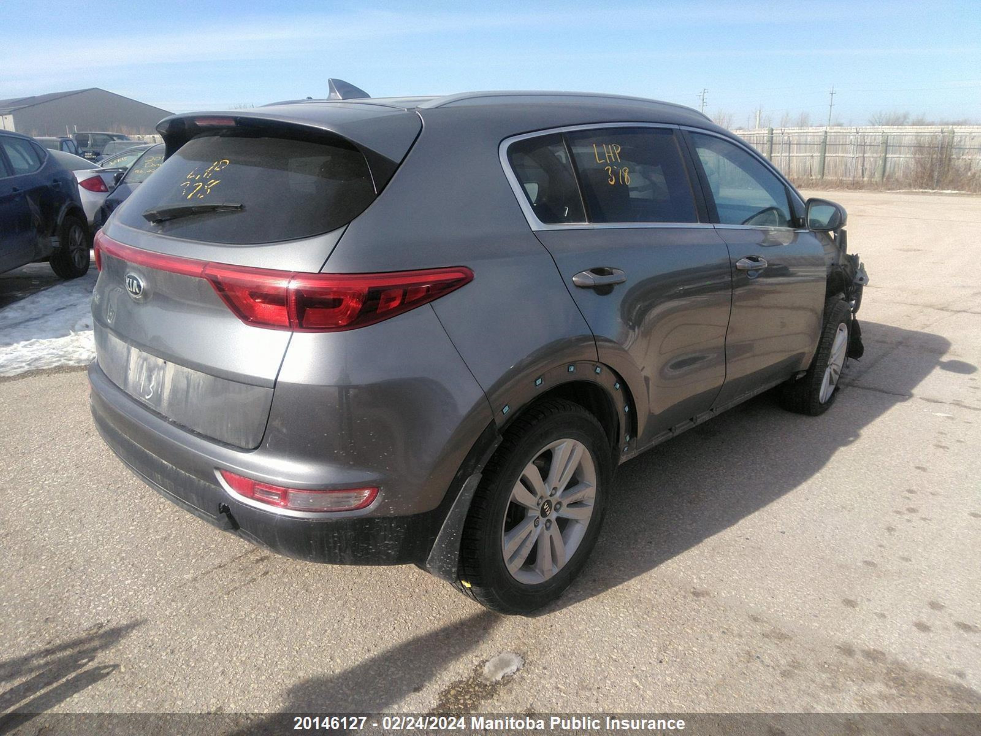 Photo 3 VIN: KNDPMCAC8H7082852 - KIA SPORTAGE 