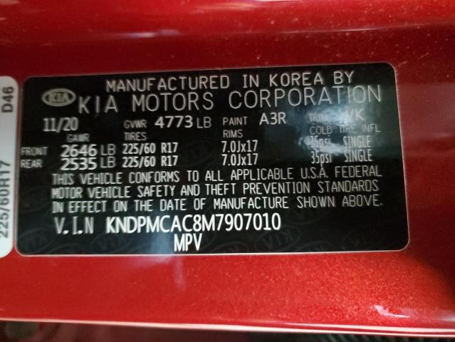 Photo 12 VIN: KNDPMCAC8M7907010 - KIA SPORTAGE 