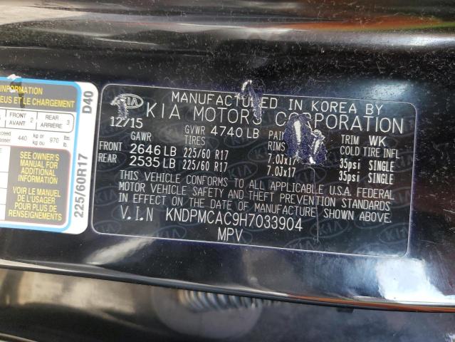 Photo 11 VIN: KNDPMCAC9H7033904 - KIA SPORTAGE 