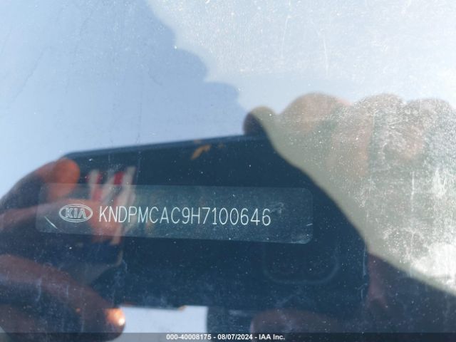 Photo 8 VIN: KNDPMCAC9H7100646 - KIA SPORTAGE 