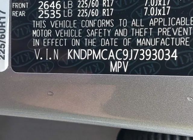 Photo 8 VIN: KNDPMCAC9J7393034 - KIA SPORTAGE 