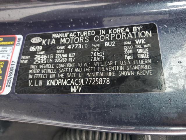 Photo 11 VIN: KNDPMCAC9L7725878 - KIA SPORTAGE 