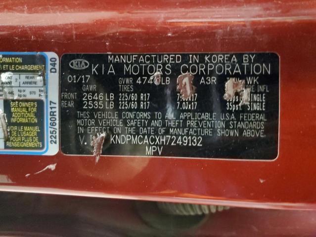 Photo 11 VIN: KNDPMCACXH7249132 - KIA SPORTAGE 