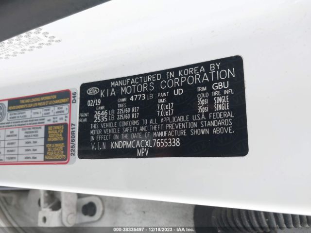 Photo 8 VIN: KNDPMCACXL7655338 - KIA SPORTAGE 