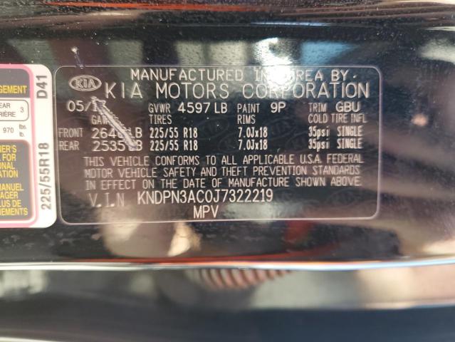 Photo 12 VIN: KNDPN3AC0J7322219 - KIA SPORTAGE 