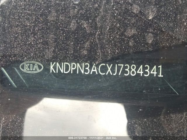 Photo 8 VIN: KNDPN3ACXJ7384341 - KIA SPORTAGE 