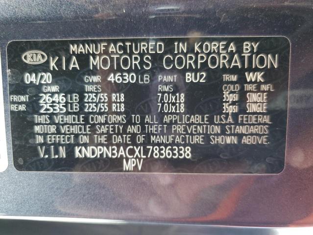 Photo 12 VIN: KNDPN3ACXL7836338 - KIA SPORTAGE 