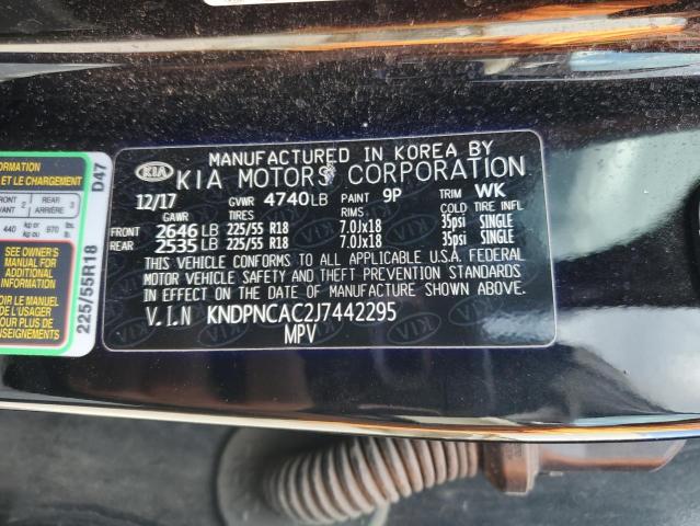 Photo 13 VIN: KNDPNCAC2J7442295 - KIA SPORTAGE 