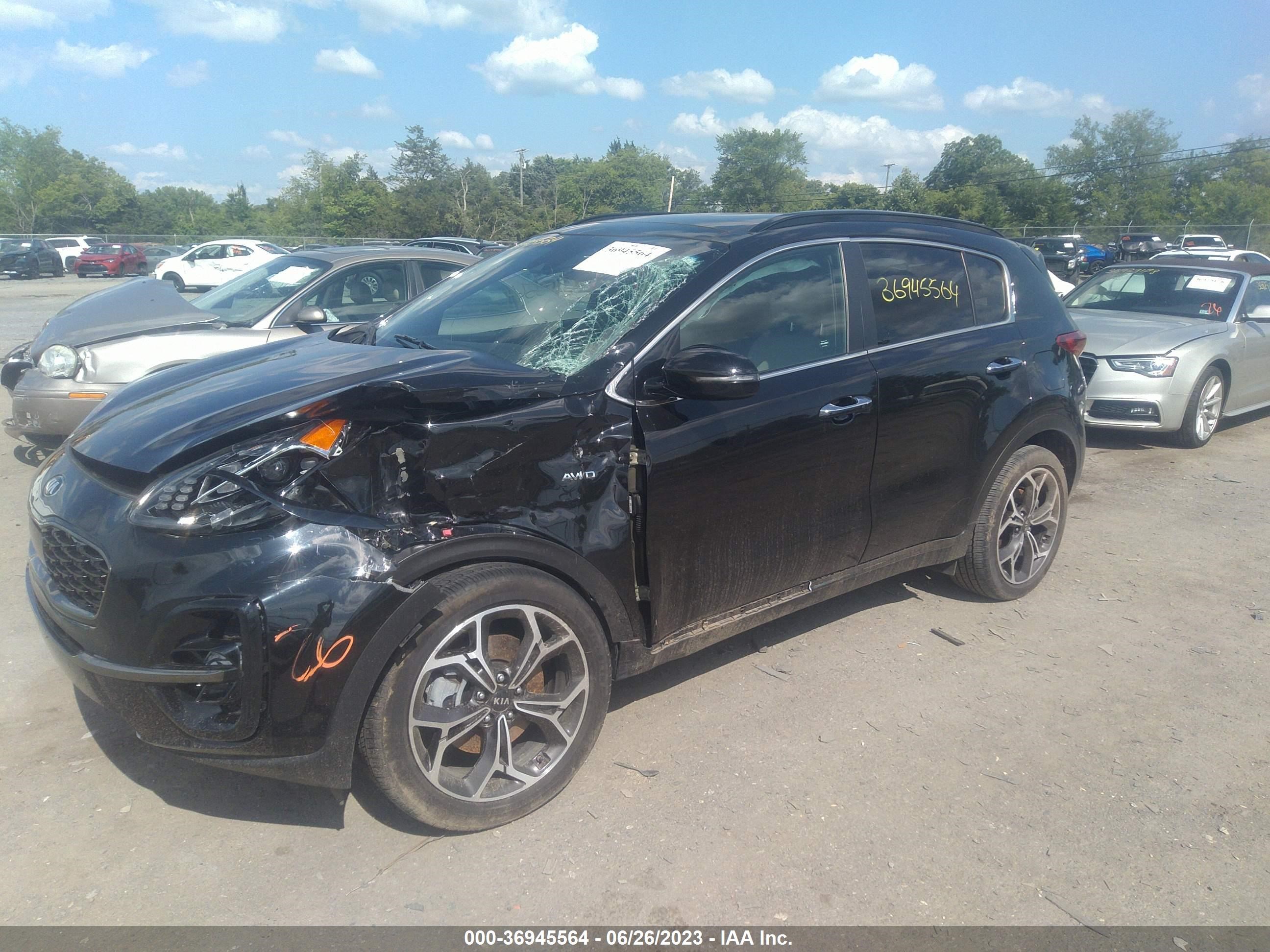 Photo 1 VIN: KNDPRCA62M7850878 - KIA SPORTAGE 