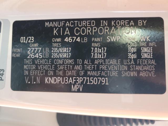 Photo 12 VIN: KNDPU3AF3P7150791 - KIA SPORTAGE 