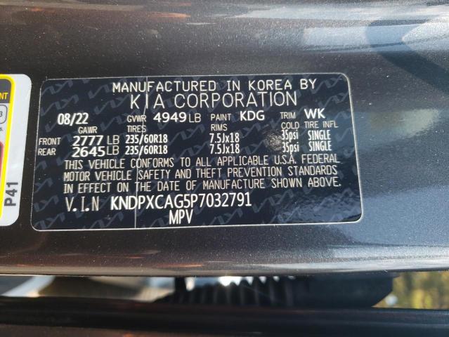 Photo 13 VIN: KNDPXCAG5P7032791 - KIA SPORTAGE 