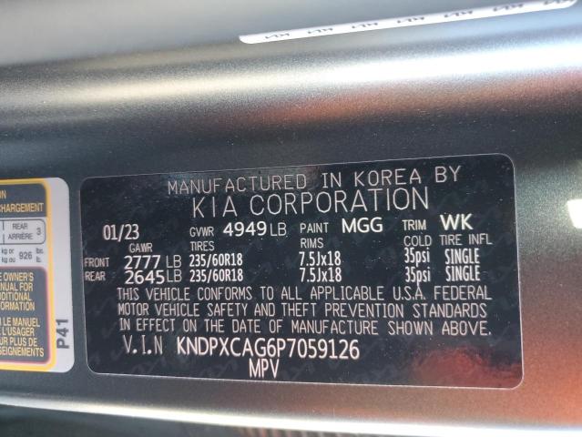 Photo 12 VIN: KNDPXCAG6P7059126 - KIA SPORTAGE 