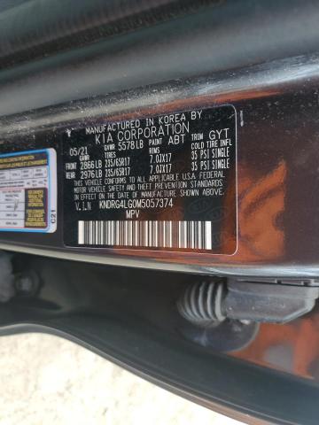 Photo 12 VIN: KNDRG4LG0M5057374 - KIA SORENTO S 