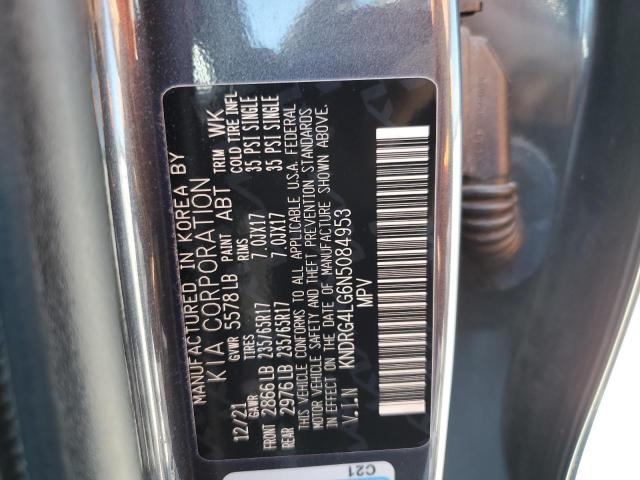 Photo 12 VIN: KNDRG4LG6N5084953 - KIA SORENTO S 