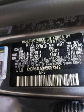 Photo 9 VIN: KNDRG4LG9M5057342 - KIA SORENTO S 