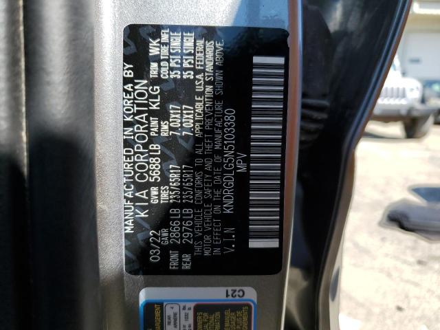 Photo 12 VIN: KNDRGDLG5N5103380 - KIA SORENTO S 