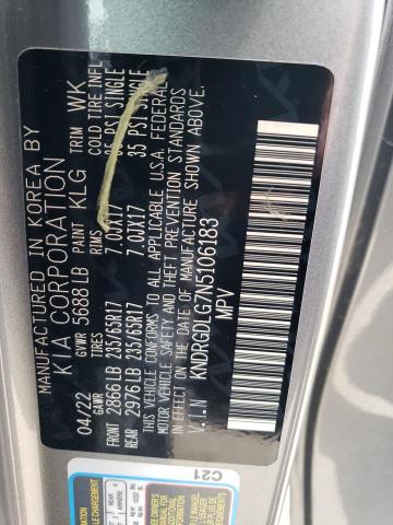 Photo 12 VIN: KNDRGDLG7N5106183 - KIA SORENTO 