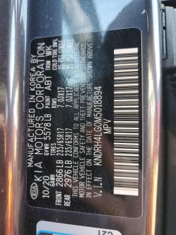 Photo 12 VIN: KNDRH4LG0M5018894 - KIA SORENTO EX 