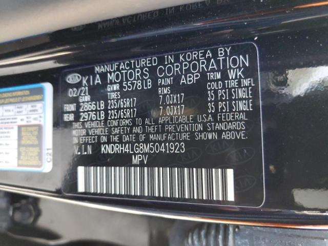 Photo 12 VIN: KNDRH4LG8M5041923 - KIA SORENTO 