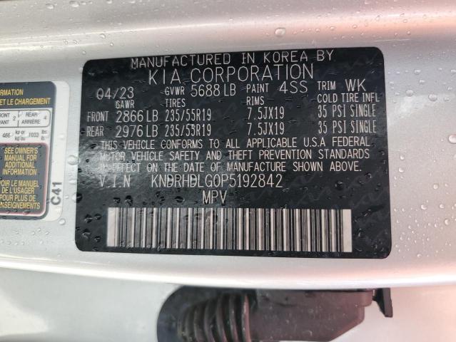 Photo 12 VIN: KNDRHDLG0P5192842 - KIA SORENTO EX 